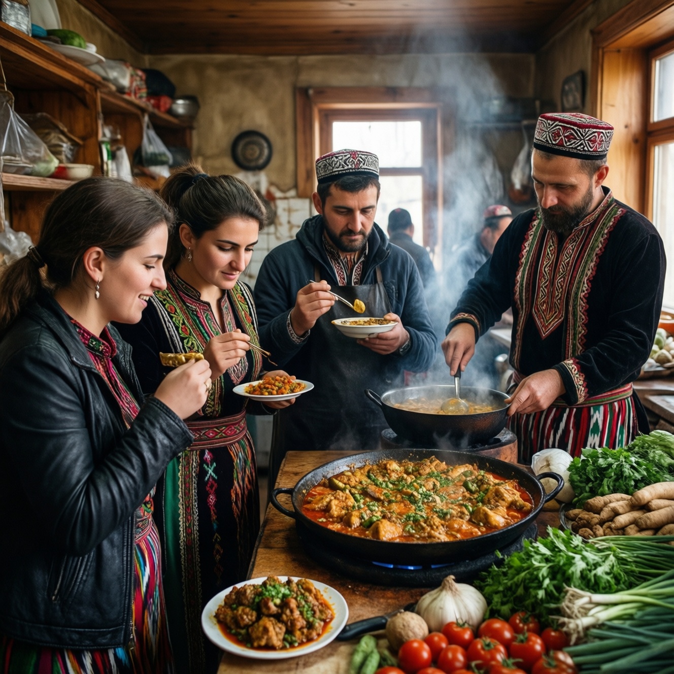 Адыгейская кухня: где попробовать аутентичные блюда и как их готовят местные