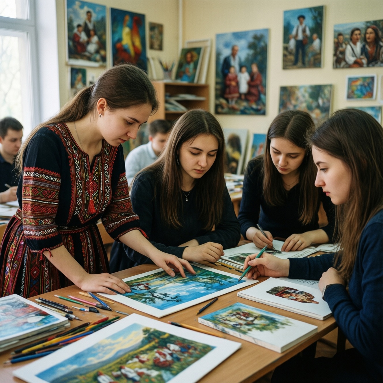 Софья Хлусова представила Подмосковье на арт-школе «Молодежь в культуре»